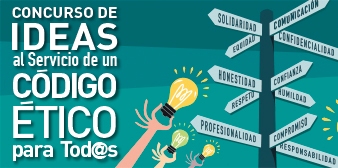 Cartel del Concurso de Ideas sobre el Código Ético 2017