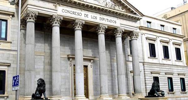 Fachada del Congreso de los Diputados