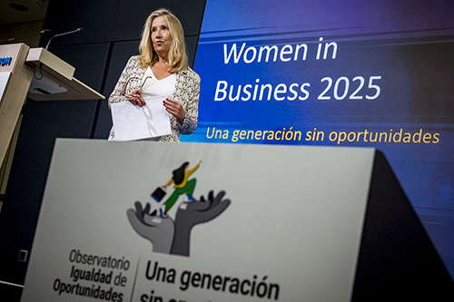 Un momento de la presentación del Informe de Grant Thornton