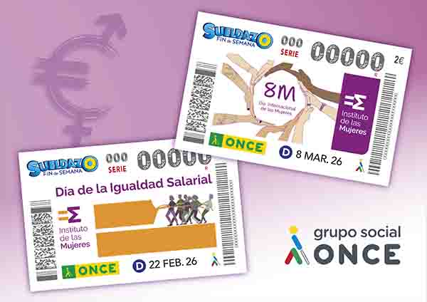 Imagen de los cupones del 22 de febrero y el 8 de marzo