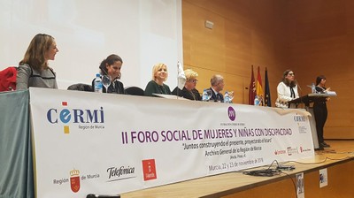 Sesión inagurala II Foro Social de Mujeres y Niñas con discapacidad