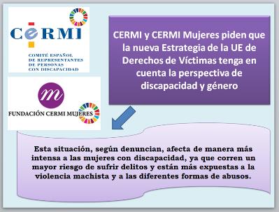 Diapositiva de CERMI Mujeres