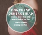 Cartel del III concurso de fotografía Generosidad