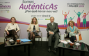 ponentes y moderadora mesa día de la mujer 2019