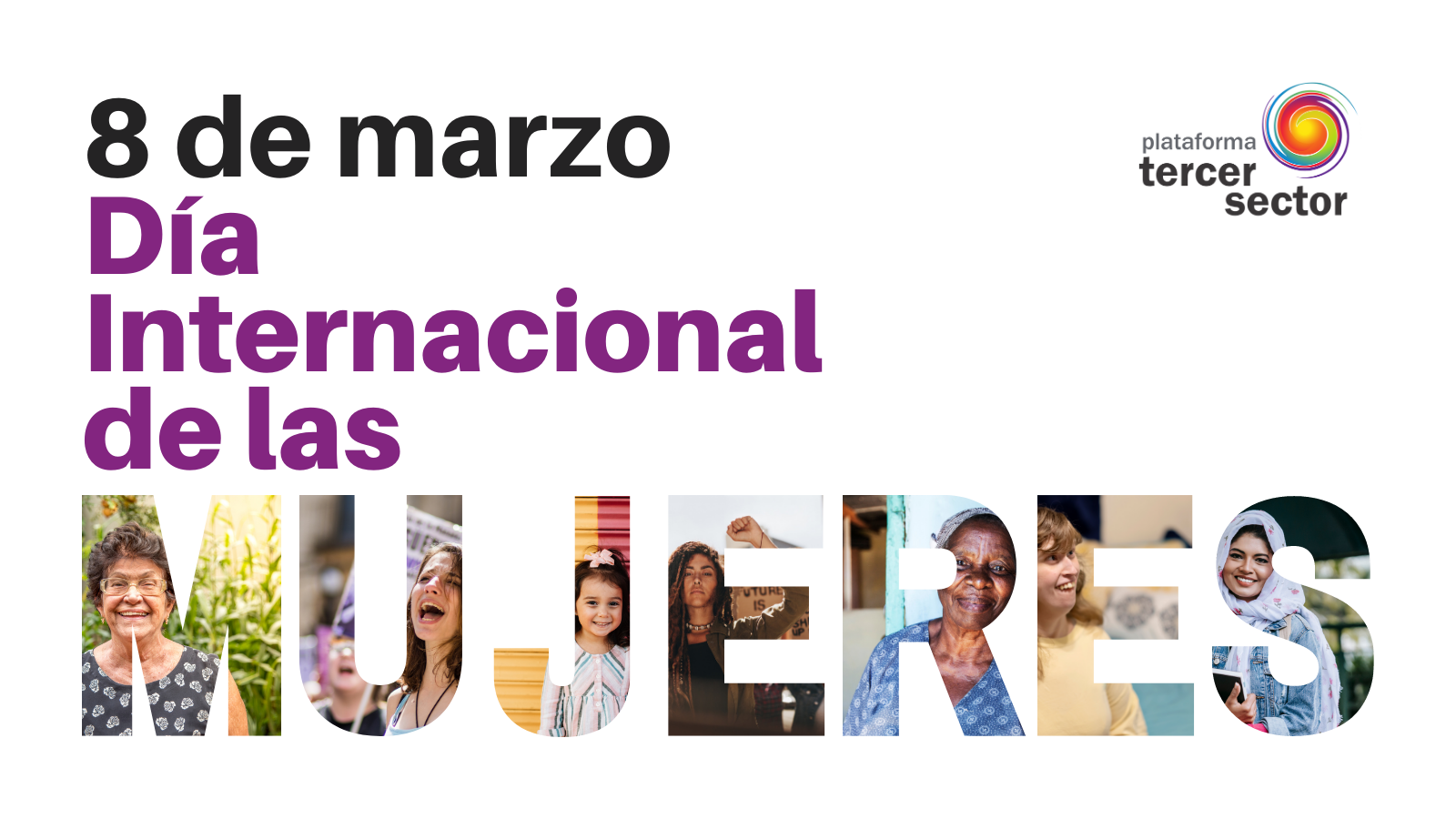 Cartel de la PTS con motivo del Día Internacional de la Mujer