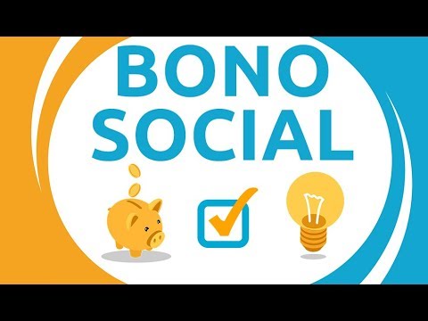 Logo y gráfica alusiva al Bono Social Eléctrico