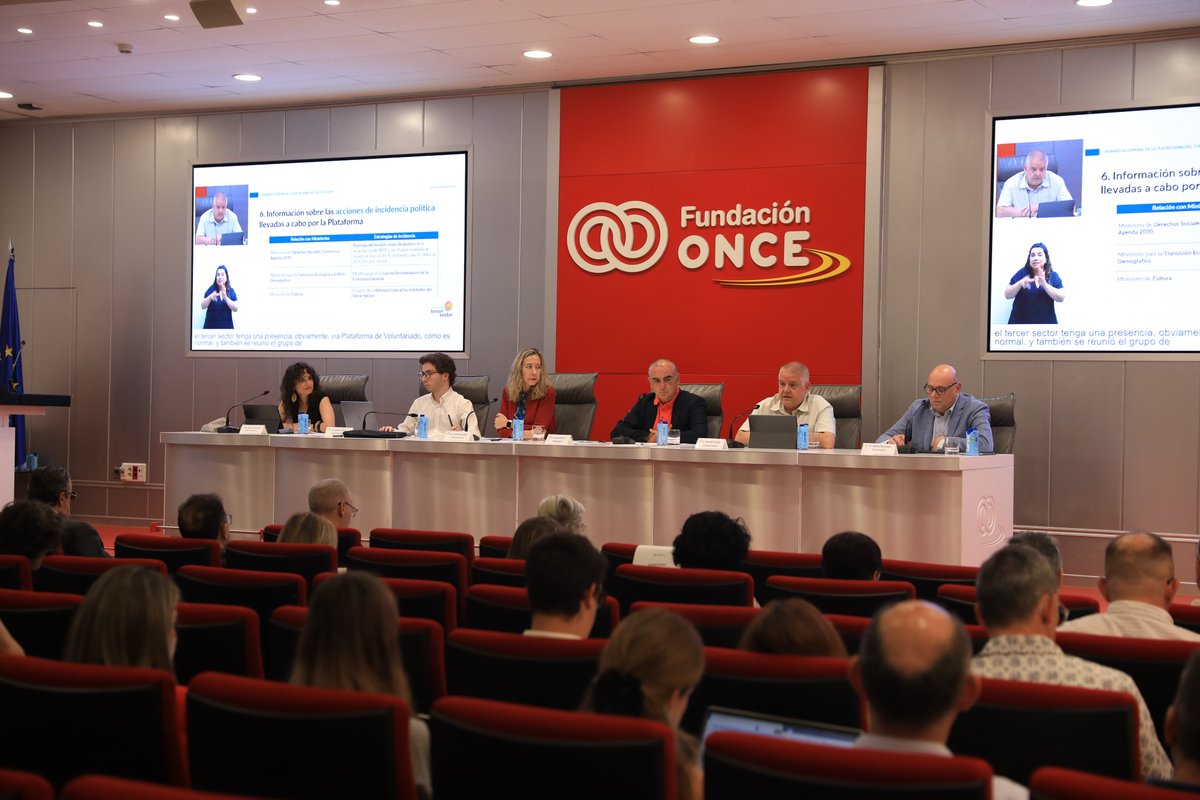 Asamblea General de la PTS en la sede de Fundación ONCE