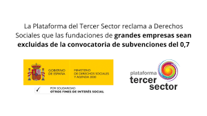 cartela del Tercer Sector