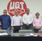 Representantes de UGT y del Tercer Sector