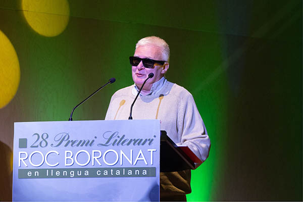 Intervención de Santi Moese tras recoger el galardón