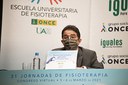 Andrés Ramos, en las 31 Jornadas de la Escuela de Fisioterapia de la ONCE