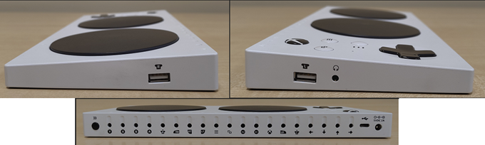 Conexiones del mando Xbox Adaptive