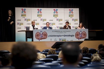 Mesa de inauguración de las Jornadas