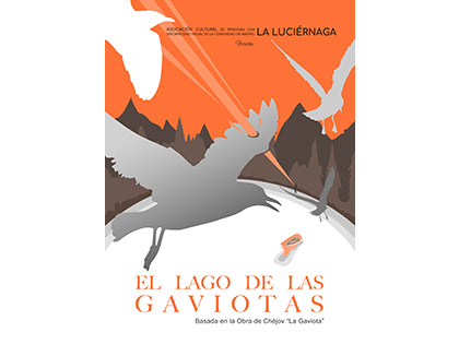 Cartel de El lago de las gaviotas