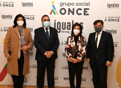 Reunión entre Grupo Social ONCE y Ministerio de Defensa