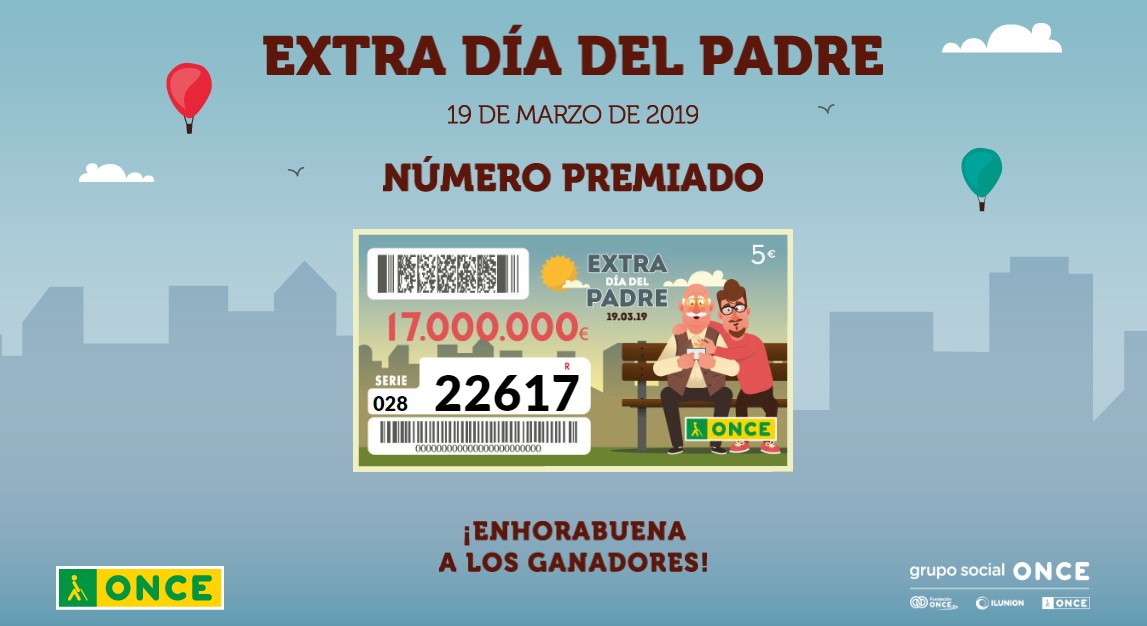 Cupón Extra Día del Padre premiado