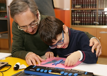 Maestro y niño Maestro y niño