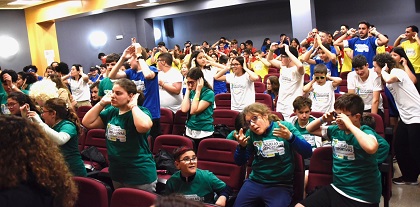 Niños participantes