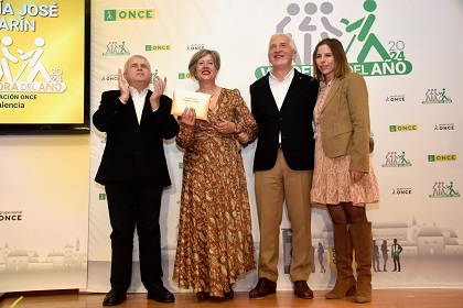 María José con José Manuel Pichel y Enrique Llin