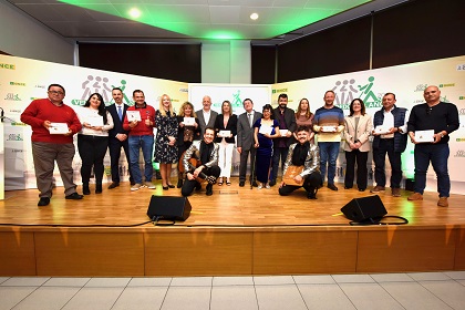 Autoridades y finalistas