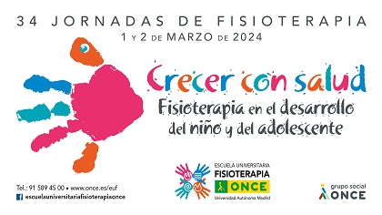 Cartel 34 Jornadas de Fisioterapia ONCE