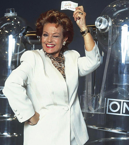 Carmen Sevilla, en el espacio del Telecupón