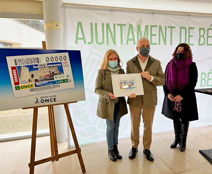 Presentación del cupón dedicado al gentilicio de Bétera, beteranos