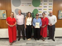 Fotografía del jurado de los Premios SOlidarios Grupo Social ONCE Región de Murcia 2026