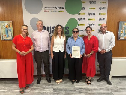 Fotografía del jurado de los Premios SOlidarios Grupo Social ONCE Región de Murcia 2026