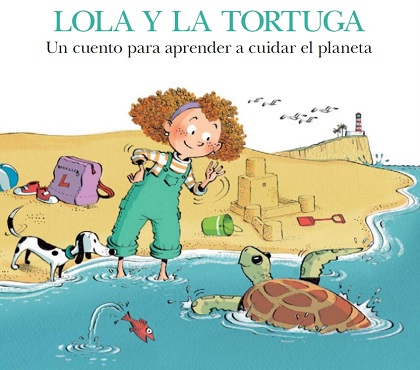 Portada del cuento "Lola y la tortuga"