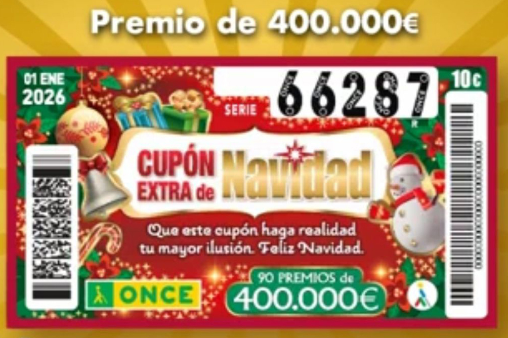Número premiado con 400.000 euros