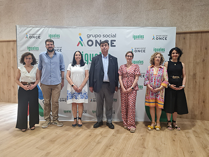 Fotografía del jurado de los Premios Solidarios Grupo Social ONCE La Rioja 2024