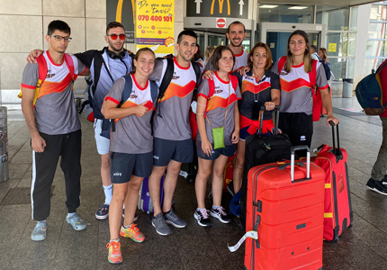 Equipo de judo hacia el campeonato Europeo