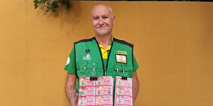 El vendeodr del Cupón extra de verano premiado con el premio mayor