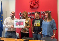 Presentación del cupón de la ONCE dedicado a Ebrovisión