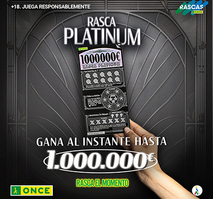 Rasca Platinum de la ONCE