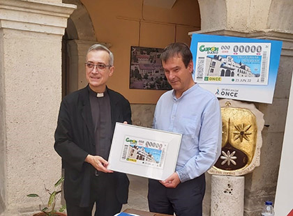 Presentación del cupón de la ONCE dedicado al Año Jubilar Henarense