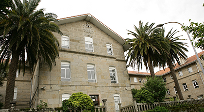 Fachada del CRE de la ONCE de Pontevedra