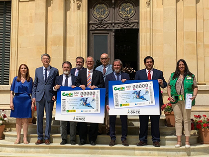 Presentación del cupón dedicado al 50 aniversario de la Real Escuela de Arte Ecuestre de Jerez