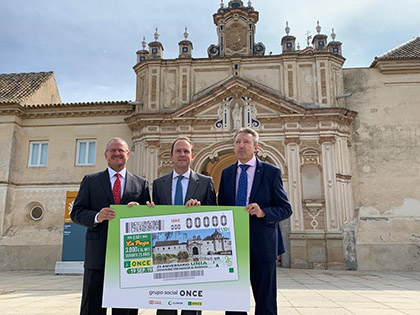 Presentación del cupón dedicado al 25 aniversario de la Universidad Internacional de Andalucía