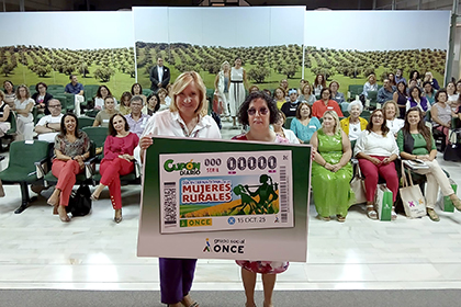 Presentación en Sevilla del cupón dedicado a Día Internacional de las Mujeres Rurales