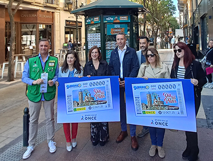 Presentación del cupón dedicado al Día del Pilar