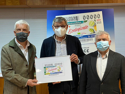 Presentación del cupón dedicado a Ecologízate