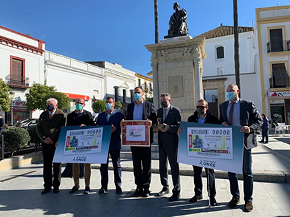 Presentación del cupón de la ONCE dedicado al Año Cultural Nebrija