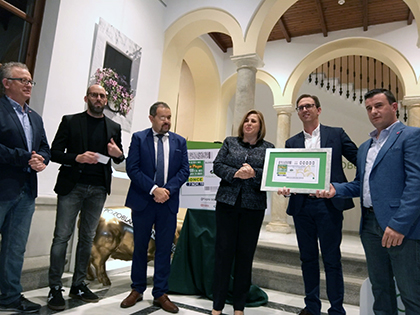 Presentación del cupón dedicado al 150 aniversario de la Banda Municipal de Música de Pozoblanco