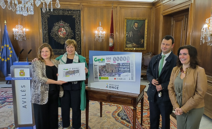 Presentación del Cupón dedicado a la Fiesta de El Bollo de Avilés
