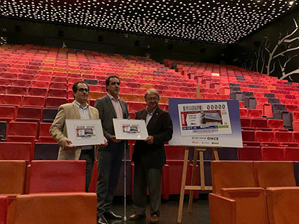 Presentación del Cupón dedicado al Teatre de la Llotja de Lleida