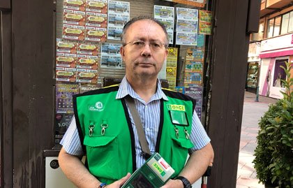 Francisco Javier Gómez, vendedor de Talavera de la Reina
