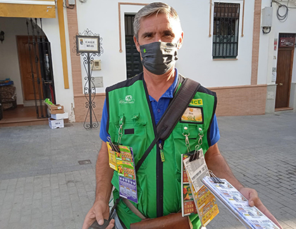 José Sánchez, vendedor que ha dado un  Sueldazo en Gines