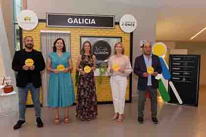 Galardonados con los Premios Solidarios Grupo Social ONCE Galicia 2022